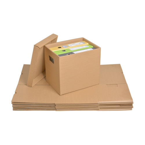 Архивные коробки 330x240x300 коричневые