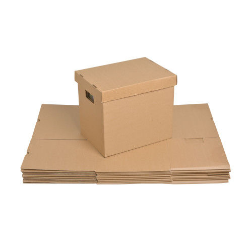 Архивные коробки 330x240x300 коричневые - фото 1