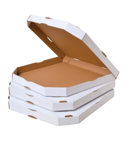 Коробка для піци біла