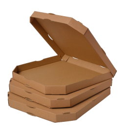 Коробка для піци бура