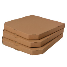 Коробки для піци 350х350х37 бурі