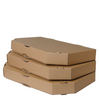Коробки для піци "Кальцоне" 320х160х37 бурі 
