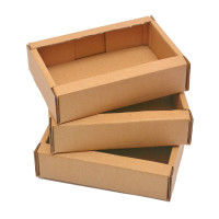 Гофролотки кондитерские 195x140x50 бурые Гофролотки кондитерские 195x140x50 бурые