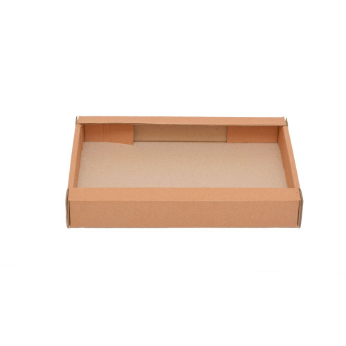 Гофролотки кондитерські 390x275x55 бурі - фото 2