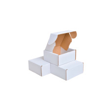 Картонні коробки 100x100x50 білі