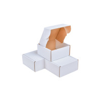 Картонні коробки 110x110x55 білі