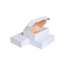 Картонні коробки 220x155x62 білі