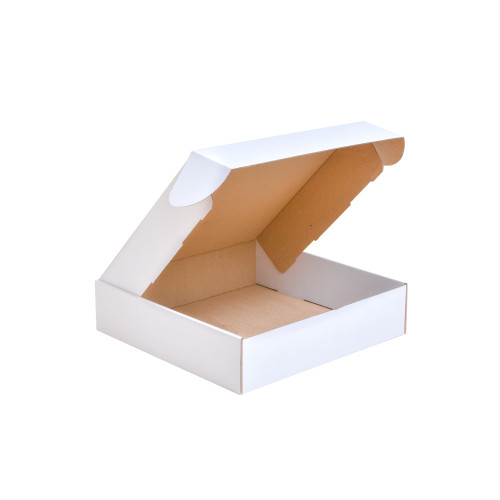 Картонні коробки 350x350x85 білі - фото 3